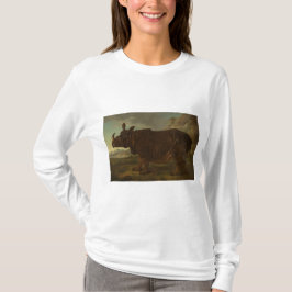 Rhinoceros (Rhino) (Wild Animal) (von J.B. Oudry) T-Shirt