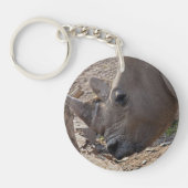 Rhinoceros Schlüsselanhänger (Vorderseite)