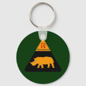 Rhinoceros Schlüsselanhänger (Vorderseite)