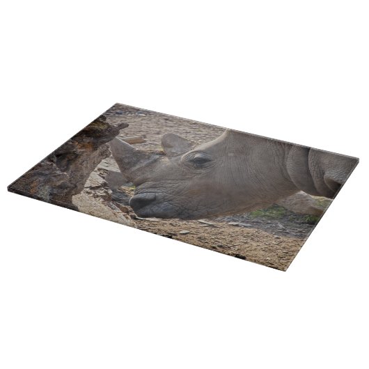 Rhinoceros Schneidebrett (Ecke)