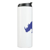 Rhinoceros-Silhouette Thermosbecher (Nach links gedreht)