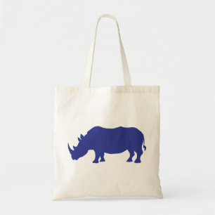 Rhinoceros-Silhouette Tragetasche
