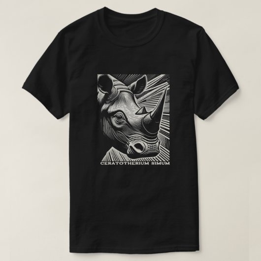 Rhinoceros T-Shirt (Design vorne)