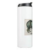 Rhinoceros Wild Jungle Geschenk für Kinder Thermosbecher (Nach links gedreht)