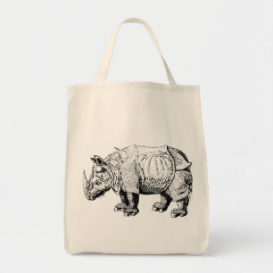 Rhinoceroses tierisches Afrika Safari Tragetasche