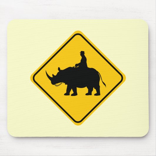 Rhinohback Reiter-Überfahrt Mousepad (Vorne)