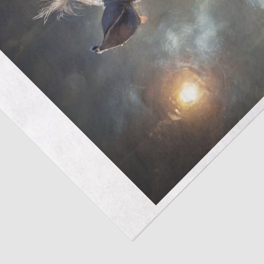 Rhinokrieger in Dampfpanzerung oder trinken Bier - Seidenpapier (Detail)