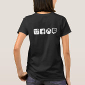 RhinoRec T-Shirt der Frauen (Rückseite)