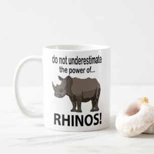 Rhinos Animal Funny Rhinos Kaffeetasse