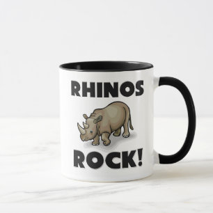 Rhinos-Felsen Tasse
