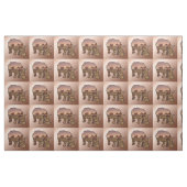 Rhinos im Tal, Stoff (Fat Quarter (45,7 x 55,9 cm))