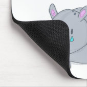 Rhinos sind gerade hässliches Einhörner mousepad (Ecke)