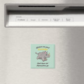 Rhinos sind Unicorns Magnet (In Situ (Geschirrspüler))