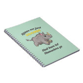 Rhinos sind Unicorns Notizblock (Rechte Seite)