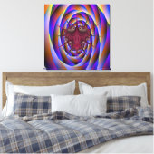 Rhizidio Bug Canvas Print Leinwanddruck (Insitu (Schlafzimmer))