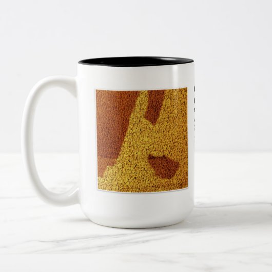 RHK Technologie - Januar 2013 IOM Kaffee-Tasse Zweifarbige Tasse (Links)