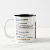 RHK Technologie - Oktober 2008 Bild des Monats Zweifarbige Tasse (Links)
