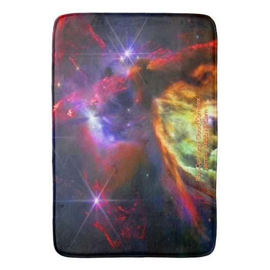 Rho Ophiuchi Cloud Complex - James Webb NIRCam Badematte (Vorderseite Vertikal)