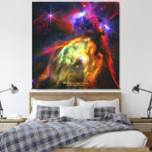 Rho Ophiuchi Cloud Complex - James Webb NIRCam Leinwanddruck (Insitu (Schlafzimmer))