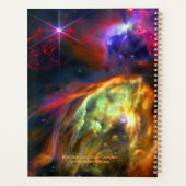 Rho Ophiuchi Cloud Complex - James Webb NIRCam Planer (Rückseite)