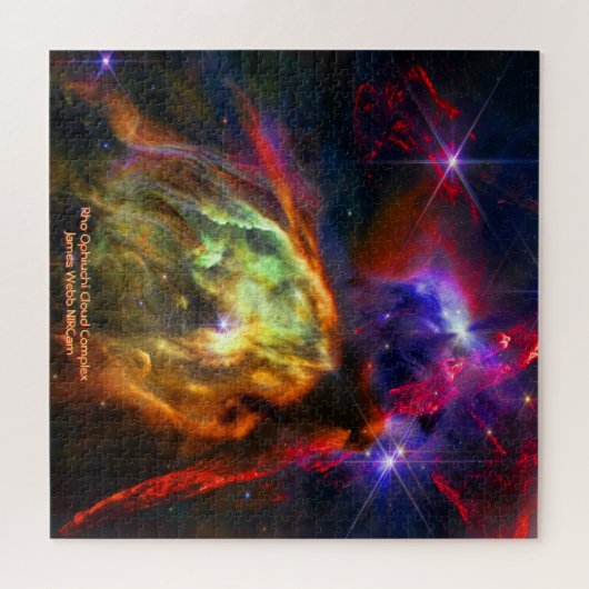 Rho Ophiuchi Cloud Complex - James Webb NIRCam Puzzle (Horizontal)