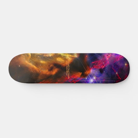 Rho Ophiuchi Cloud Complex - James Webb NIRCam Skateboard (Horizontal)
