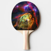 Rho Ophiuchi Cloud Complex - James Webb NIRCam Tischtennis Schläger (Rückseite)