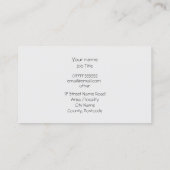 Rho Ophiuchi Cloud Complex - James Webb NIRCam Visitenkarte (Rückseite)