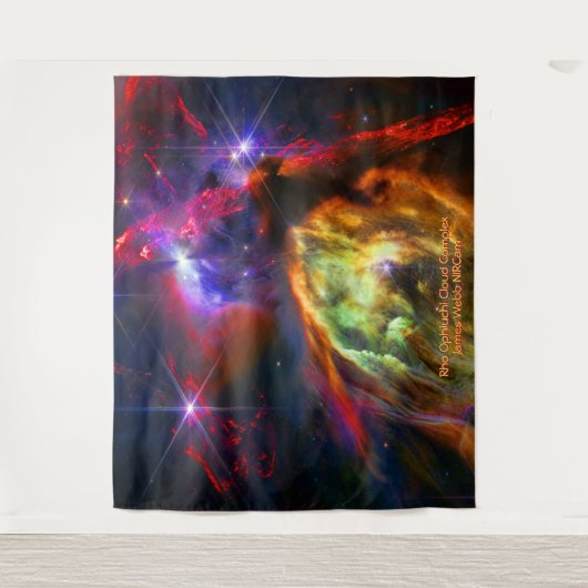 Rho Ophiuchi Cloud Complex - James Webb NIRCam Wandteppich (Vorderseite)