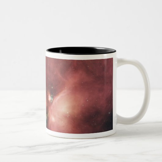 Rho-Ophiuchi-Nebel 2 Zweifarbige Tasse (Rechts)