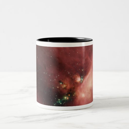 Rho-Ophiuchi-Nebel 2 Zweifarbige Tasse (Mittel)