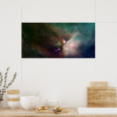 Rho Ophiuchi-Nebel Poster (Küche)