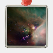 Rho Ophiuchi-Nebel Silbernes Ornament (Vorne)