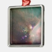 Rho Ophiuchi-Nebel Silbernes Ornament (Links)