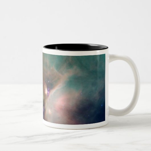 Rho Ophiuchi-Nebel Zweifarbige Tasse (Rechts)