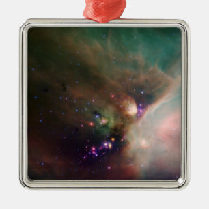 Rho Ophiuchi Nebelfleck Silbernes Ornament