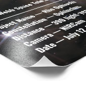 Rho Ophiuchi (NIRCam Image) JWST Image & Prompt Fotodruck (Ecke)