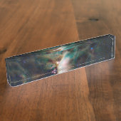 Rho Ophiuchi Wolkenkomplex Galaxy Space Namensplakette (Seite)