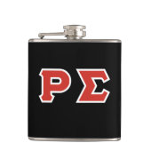Rho Sigma Flask Flachmann (Vorderseite)