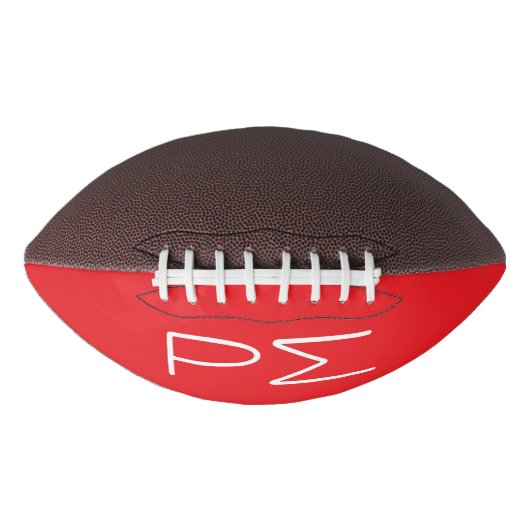 Rho Sigma Pigskin Football (Vorderseite)