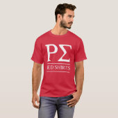 Rho Sigma Red Shirts T - Shirt (Vorne ganz)