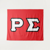 Rho Sigma Tapestry Wandteppich (Vorderseite (Horizontal))