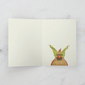 Rhoda der maskierte Kardinal-Karte Karte (Innenseite)