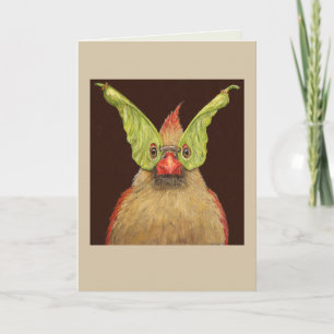 Rhoda der maskierte Kardinal-Karte Karte