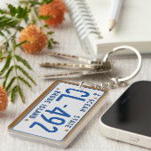 Rhode Island 1986 Vintager Schlüsselanhänger (Vorderseite rechts)