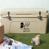 Rhode Island, 3 Designs, Liebe RI, Die Cut Aufkleber (Kühler)