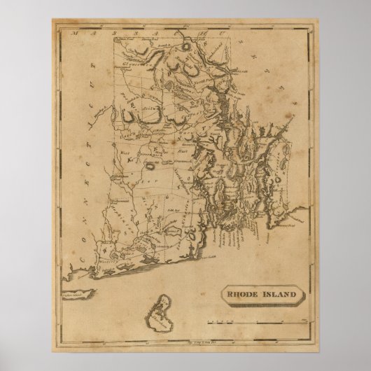 Rhode Island 4 Poster (Vorne)