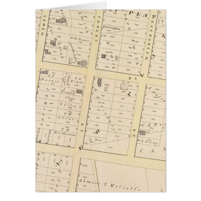 Rhode Island Atlas Karte (Vorne)