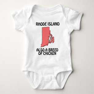 Rhode Island - Auch eine Hühnerrasse Baby Strampler