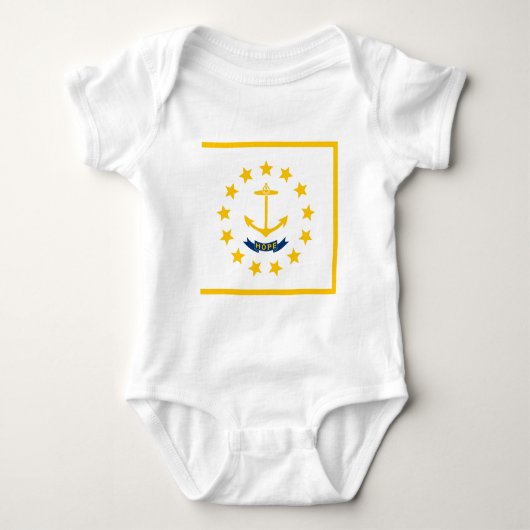 Rhode Island Baby Strampler (Vorderseite)